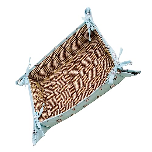 UKCOCO 1 Stück Hundebett Bettmatte für Haustiere Katzenbett Haustier -Sommerbett Haustier bettwäsche Indoor-Haustier Größe Haustiermatte Haustiermatratze Ruhematte für Haustiere Blue UKCOCO 1 Stück Hundebett Bettmatte für Haustiere Katzenbett Haustier -Sommerbett Haustier bettwäsche Indoor-Haustier Größe Haustiermatte Haustiermatratze Ruhematte für Haustiere Blue von UKCOCO
