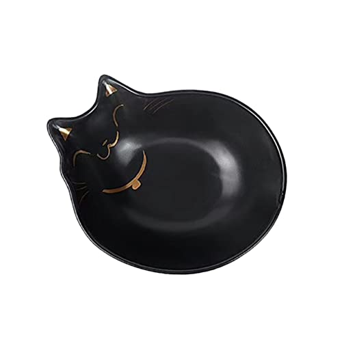 UKCOCO 1 Stück Katzenbedarf Katzenfutter Haustier Schüsseln Futternapf Für Katzen Schüssel Katze Katzennapf Kätzchen Schüssel Black UKCOCO 1 Stück Katzenbedarf Katzenfutter Haustier Schüsseln Futternapf Für Katzen Schüssel Katze Katzennapf Kätzchen Schüssel Black von UKCOCO