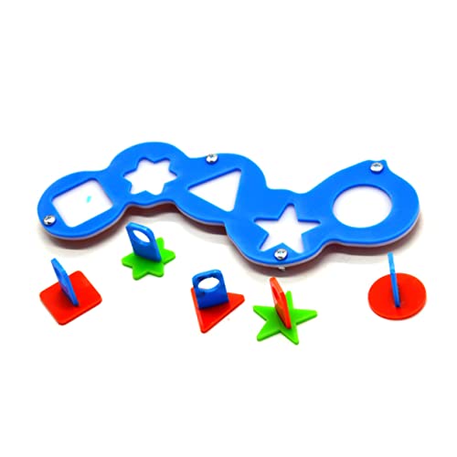 UKCOCO Papageienspielzeug Aus Sicheren Materialien Kauspielzeug Für Vögel Farbiges Vogelspielzeug Für Nymphensittiche Sittiche Und Papageien Spielzeug Für Kleine Vögel Zum Zuhause von UKCOCO