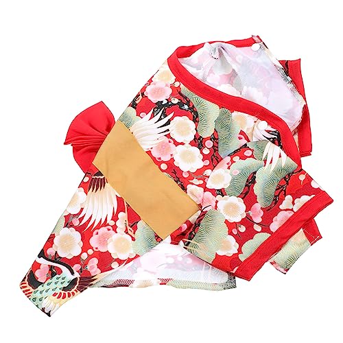 UKCOCO 1 Stück Kleidung Für Haustiere Kleid Outfit Party Haustierkleidung Stitch Hundemantel Haustier Winterkleidung Hundekleidung Hundekostüme Für Große Hunde Hundekleidung von UKCOCO
