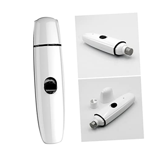 UKCOCO 1 Stück Nagelschneider Für Haustiere Schermaschinen Nagelknipser Für Hunde Clipper Pfote Automatischer Nagelknipser Für Haustiere Haustier Nagel Schleifer Für Hundenägel Weiß von UKCOCO