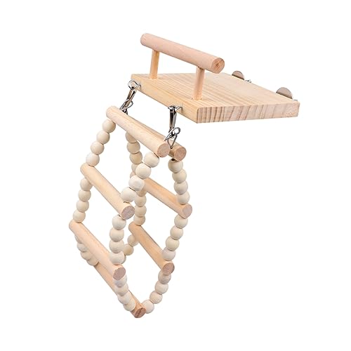 UKCOCO 1 Stück Papagei Anhänger Stand für Vogelsittiche Futterspielzeug für Vögel Kauen großer Papageienspielzeuge Leiter Nagespielzeug Papageienbissspielzeug Hölzern UKCOCO 1 Stück Papagei Anhänger Stand für Vogelsittiche Futterspielzeug für Vögel Kauen großer Papageienspielzeuge Leiter Nagespielzeug Papageienbissspielzeug Hölzern von UKCOCO