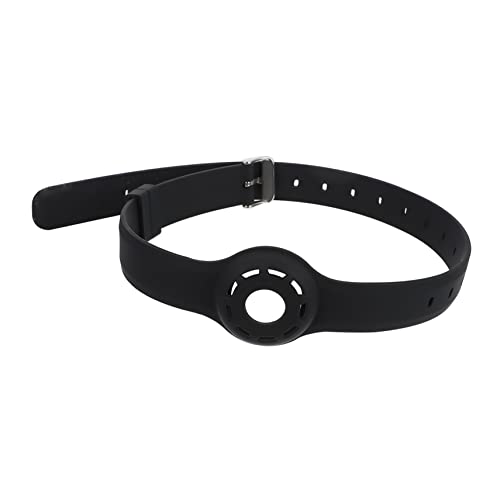 UKCOCO 1 Stück Tracker-Hülle Katzenhalsband Hundehalsband Schlüsselanhänger Praktischer Tracer Sleeve Schutzhülle Schutzhülle Schutzhülle Schwarz Silikagel Zubehörhülle von UKCOCO