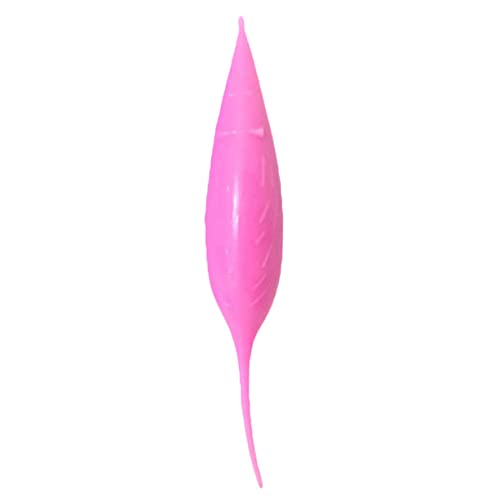 UKCOCO 1 Stück Zahnreinigungsstab für Katzen Katzenminze Kätzchen Katze Mäuse Tiere Katze Molar Stick Kitten Katzen Kauspielzeug aus Silikon Katzen-Teaser Rosa von UKCOCO