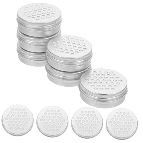 UKCOCO 10 Stück Aluminiumboxen Mit Hohlgewinde Für Zuhause Mit Löchern Duftdiffusor Aromatherapie Lufthalter Aluminiumdose Mit Hohlem Deckel Kellermetalldosen Mit Deckel UKCOCO 10 Stück Aluminiumboxen Mit Hohlgewinde Für Zuhause Mit Löchern Duftdiffusor Aromatherapie Lufthalter Aluminiumdose Mit Hohlem Deckel Kellermetalldosen Mit Deckel von UKCOCO