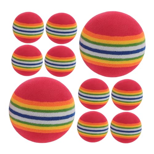 UKCOCO 10 Stück Haustier Regenbogenball Welpenspielzeug Hundeseilspielzeug Haustierspielzeug Hundespielzeugbälle Katzenleckerli Ball Welpenkauspielzeug Zum Zahnen UKCOCO 10 Stück Haustier Regenbogenball Welpenspielzeug Hundeseilspielzeug Haustierspielzeug Hundespielzeugbälle Katzenleckerli Ball Welpenkauspielzeug Zum Zahnen von UKCOCO