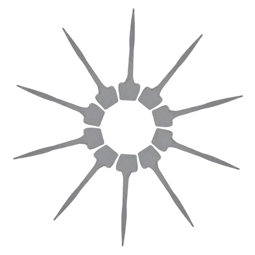 UKCOCO 10 Stück Hufeisennägel Nägel für Kleiner Hufeisennagel Pferdekessel Hufnägel Pferdefixatoren Hufeisenbefestigungswerkzeug Hufeisennagel aus Eisen Silver UKCOCO 10 Stück Hufeisennägel Nägel für Kleiner Hufeisennagel Pferdekessel Hufnägel Pferdefixatoren Hufeisenbefestigungswerkzeug Hufeisennagel aus Eisen Silver von UKCOCO