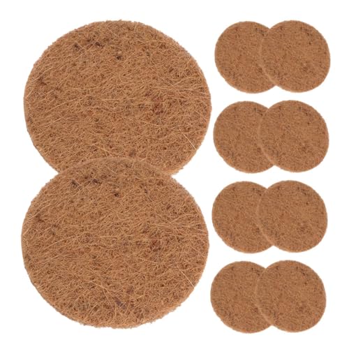 UKCOCO 10 Stück Kokosnussbraune Seidenmatte Für Blumentöpfe Vogelkäfig Zubehör Vogelnestmatte Zubehör Für Schildkrötenbecken Sittichbett Taubenbedarf Sittichkäfig Zubehör UKCOCO 10 Stück Kokosnussbraune Seidenmatte Für Blumentöpfe Vogelkäfig Zubehör Vogelnestmatte Zubehör Für Schildkrötenbecken Sittichbett Taubenbedarf Sittichkäfig Zubehör von UKCOCO