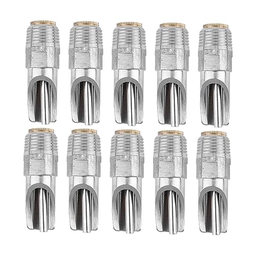 UKCOCO 10 Stück Schweine Trinker Hund Lamm Feeder Tränken Für Schweine Spender Pflege Schüssel Küken Wachtel Bewässerungssystem Ventil Automatische Zuführung Milch Silver Rostfreier Stahl UKCOCO 10 Stück Schweine Trinker Hund Lamm Feeder Tränken Für Schweine Spender Pflege Schüssel Küken Wachtel Bewässerungssystem Ventil Automatische Zuführung Milch Silver Rostfreier Stahl von UKCOCO