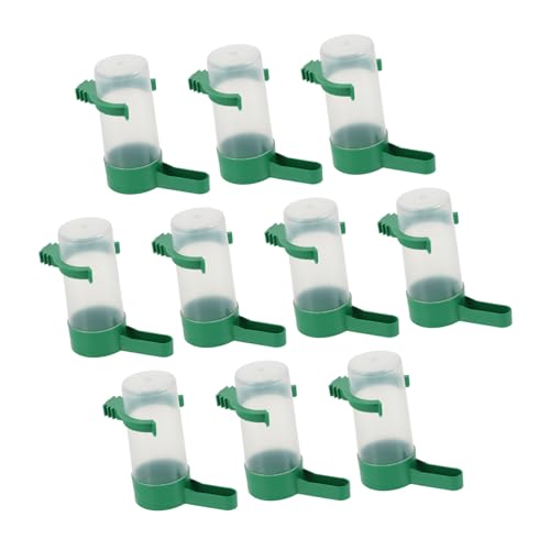 UKCOCO 10Stücke Automatischer Wasserspender für Hängende Tränke für Tauben Wellensittiche und Andere Haustier für Käfige und Tierhandlungen UKCOCO 10Stücke Automatischer Wasserspender für Hängende Tränke für Tauben Wellensittiche und Andere Haustier für Käfige und Tierhandlungen von UKCOCO