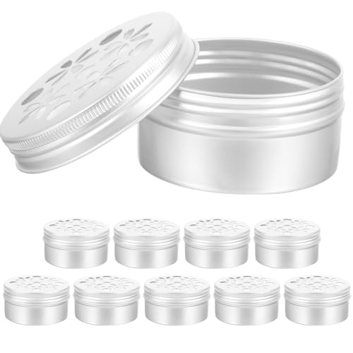 UKCOCO 10Stücke Teiliges Duft Trainingsboxen Für Kleine Aluminium Behälter Zur Geruchsausbildung Für Erziehungshilfen Und Dufttraining Verbessert Geruchsfähigkeiten von UKCOCO