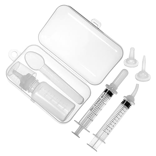 UKCOCO 1satz Fütterung Von Neugeborenen Haustier-milchflasche Mit Zubehör Für Katzen Hunde Und Andere Kleine Tiere Aus Sicherem Aufbewahrungsbox-Design von UKCOCO
