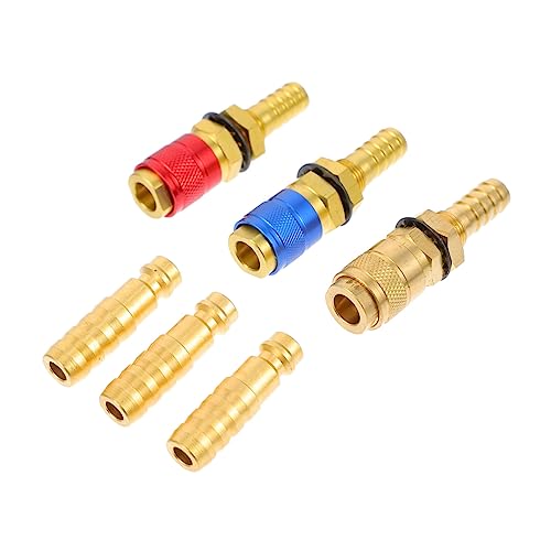 UKCOCO 1Satz Schnellanschluss Schweißadapter Für Wassergekühlte Gasadapter Für Schweißmaschinen Professionell Verarbeitet Langlebig Und Präzise CNC Gefertigt UKCOCO 1Satz Schnellanschluss Schweißadapter Für Wassergekühlte Gasadapter Für Schweißmaschinen Professionell Verarbeitet Langlebig Und Präzise CNC Gefertigt von UKCOCO