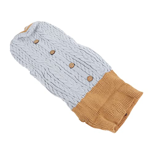 UKCOCO 1stück Pet Sweater Für Kleine Hunde Stylischer Warmer Hundepullover Für Herbst Und Winter Dehnbarem Material Maschinenwaschbar Für Im Freien UKCOCO 1stück Pet Sweater Für Kleine Hunde Stylischer Warmer Hundepullover Für Herbst Und Winter Dehnbarem Material Maschinenwaschbar Für Im Freien von UKCOCO