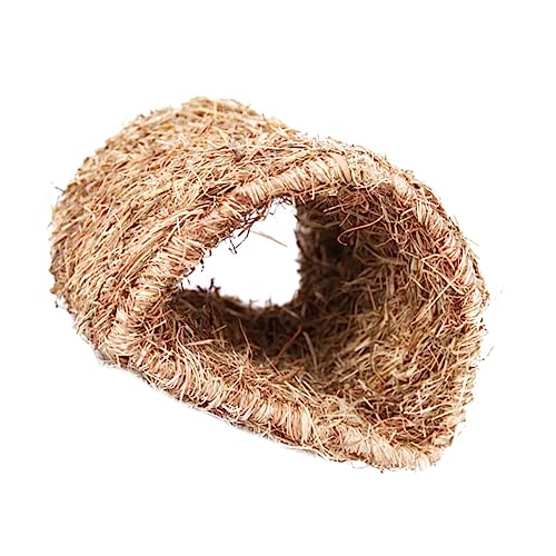 UKCOCO 1Stück Kreatives Haustier Tunnel für Gewebtes Nest aus Natürlichem Material für Sicheren Spielspaß und Bewegung im Käfig UKCOCO 1Stück Kreatives Haustier Tunnel für Gewebtes Nest aus Natürlichem Material für Sicheren Spielspaß und Bewegung im Käfig von UKCOCO