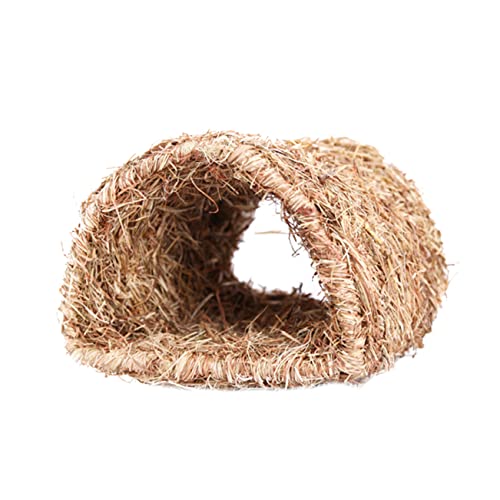 UKCOCO 1Stück Nest aus Natürlichen Materialien Handgewebt für Kleine Haustiere für Hamster und Andere Kleintiere Sicher und Langlebig von UKCOCO