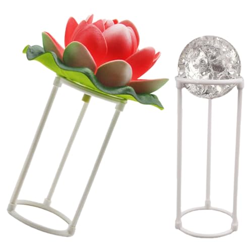 UKCOCO 2 Sätze Steingarten-Spritzschutz ersatzteile Spritzschutz für Spritzschutz für Nebelerzeuger Luftbefeuchter-Spritzschutz für Steingarten Splash Guards Plastik von UKCOCO