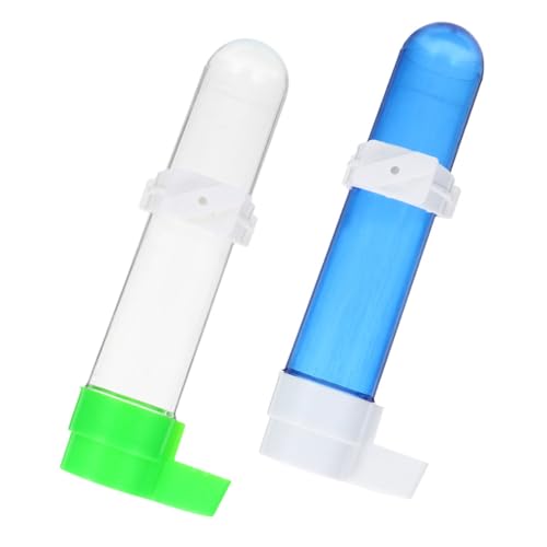 UKCOCO 2 Stück Automatischer Wasserspender für Papageien Futterspender für Sittiche Wasserspender für Vogelkäfig Vogelwasserflasche Trinkbrunnen für Reptilien Abs UKCOCO 2 Stück Automatischer Wasserspender für Papageien Futterspender für Sittiche Wasserspender für Vogelkäfig Vogelwasserflasche Trinkbrunnen für Reptilien Abs von UKCOCO