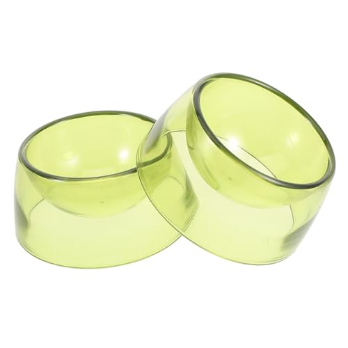 UKCOCO 2 Stück Futternapf Hamster Guinea Lebensmittelbehälter Rattenschüssel Meerschweinchen Gerichte Wasserschale Futterspender Für Ratten Rattenfutter Light Green P.s UKCOCO 2 Stück Futternapf Hamster Guinea Lebensmittelbehälter Rattenschüssel Meerschweinchen Gerichte Wasserschale Futterspender Für Ratten Rattenfutter Light Green P.s von UKCOCO
