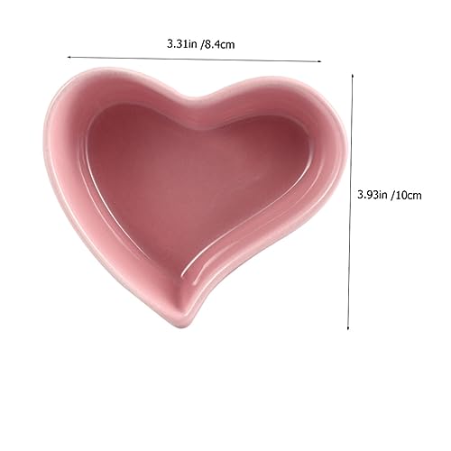UKCOCO 2 Stück Keramische Futterschalen für Hamster rutschfeste Futterbehälter für Kleintiere zu Reinigen für Zwerghamster und Liebe Design UKCOCO 2 Stück Keramische Futterschalen für Hamster rutschfeste Futterbehälter für Kleintiere zu Reinigen für Zwerghamster und Liebe Design von UKCOCO