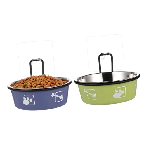 UKCOCO 2 Stück Nassfutternapf für Katzen Futternäpfe für Katzen Schnurrhaarfreundlicher Katzennapf breiter erhöhter Katzennapf Wassernapf für Hundehütte zum Aufhängen UKCOCO 2 Stück Nassfutternapf für Katzen Futternäpfe für Katzen Schnurrhaarfreundlicher Katzennapf breiter erhöhter Katzennapf Wassernapf für Hundehütte zum Aufhängen von UKCOCO