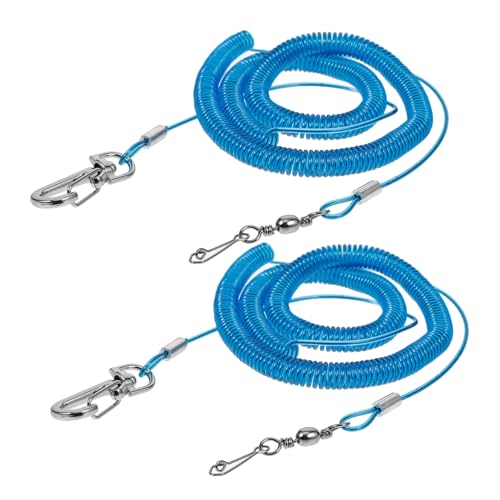 UKCOCO 2stücke Elastische Vogel Seile Für Papageien Und Sittiche Outdoor Vogel-trainingsseile Aus Stahldraht Und Leicht Und Kautbeständig UKCOCO 2stücke Elastische Vogel Seile Für Papageien Und Sittiche Outdoor Vogel-trainingsseile Aus Stahldraht Und Leicht Und Kautbeständig von UKCOCO