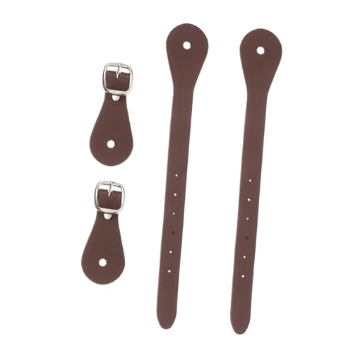 UKCOCO 2 Stück Reitleinengürtel Braunes Pu Leder UKCOCO 2 Stück Reitleinengürtel Braunes Pu Leder von UKCOCO