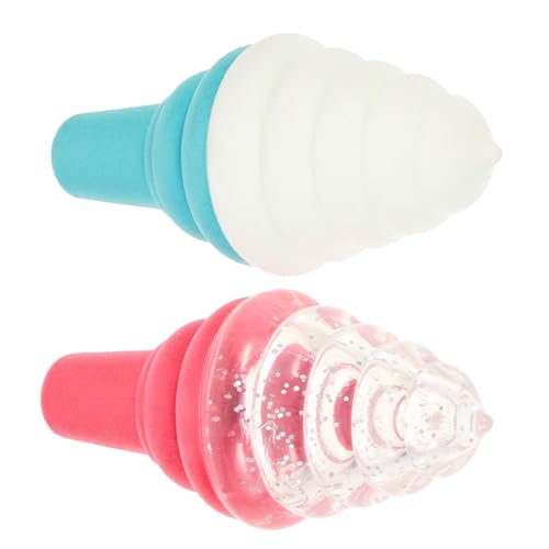 UKCOCO 2 Stück Teiliges Hundespielzeug Eiscreme Form Interaktives Kauspielzeug für Haustiere Wasserfest Geräuschaktiv Zähneputzen und Stressabbau Zufällige Farbe Zufällige Farbe UKCOCO 2 Stück Teiliges Hundespielzeug Eiscreme Form Interaktives Kauspielzeug für Haustiere Wasserfest Geräuschaktiv Zähneputzen und Stressabbau Zufällige Farbe Zufällige Farbe von UKCOCO