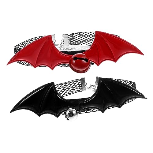 UKCOCO 2 Stück Teiliges Verstellbares Halloween Katzenhalsband mit Glöckchen Abnehmbar und Leicht Design für Katzen Komfortabel und Atmungsaktiv für Alltag und Festtage UKCOCO 2 Stück Teiliges Verstellbares Halloween Katzenhalsband mit Glöckchen Abnehmbar und Leicht Design für Katzen Komfortabel und Atmungsaktiv für Alltag und Festtage von UKCOCO