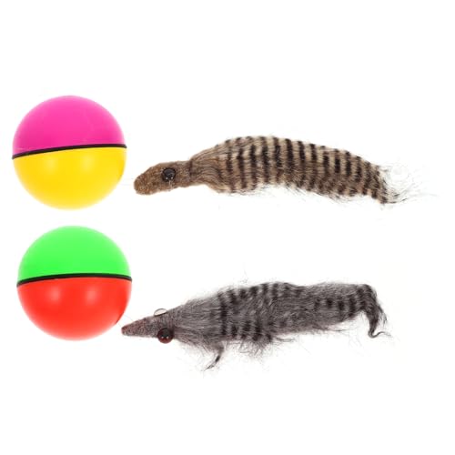 UKCOCO 2 Stücke Ball Haustier Wasser Katze Wasser Hund Batterie Wiesel Welpen Quietschende Roll Elektrische UKCOCO 2 Stücke Ball Haustier Wasser Katze Wasser Hund Batterie Wiesel Welpen Quietschende Roll Elektrische von UKCOCO