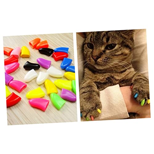 UKCOCO 20stücke Katzenkrallen-Kappen s Schutz Für Möbel Und Haut Einfach Anzubringen Modisches Design Gegen Kratzer UKCOCO 20stücke Katzenkrallen-Kappen s Schutz Für Möbel Und Haut Einfach Anzubringen Modisches Design Gegen Kratzer von UKCOCO