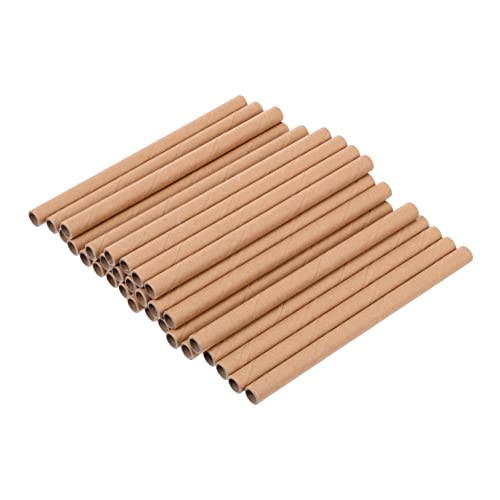 UKCOCO 200stücke Papierrohre Für Bienenhaus-DIY Wabenfüllrohr Aus Papiermaterial Bastelmaterial Für Kunstprojekte von UKCOCO
