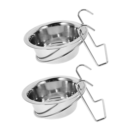 UKCOCO 2Stücke Hängende Futter Und Wasserschalen Für Auslaufsichere Futternäpfe Für Welpen Praktische Haustierbedarf Mit Einfachem Aufhängesystem UKCOCO 2Stücke Hängende Futter Und Wasserschalen Für Auslaufsichere Futternäpfe Für Welpen Praktische Haustierbedarf Mit Einfachem Aufhängesystem von UKCOCO