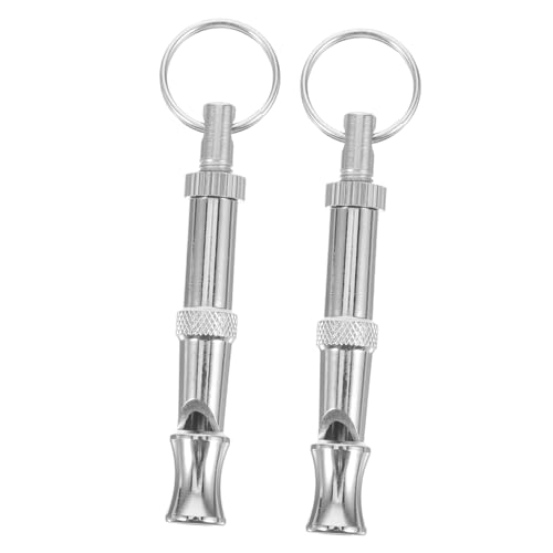 UKCOCO 2Stücke Hundepfeife für Effektives Hundetraining Leichtgewichtige Pfeife mit Lanyard für Verschiedene Hunderassen Wie Chihuahua Labrador von UKCOCO