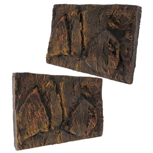 UKCOCO 2Stücke PU Aquarium Hintergrundplatten Schildkröten Terrarium Hintergrund für Fischtanks Hochwertige Dekoration für Reptilienhabitate und Aquarienlandschaften UKCOCO 2Stücke PU Aquarium Hintergrundplatten Schildkröten Terrarium Hintergrund für Fischtanks Hochwertige Dekoration für Reptilienhabitate und Aquarienlandschaften von UKCOCO