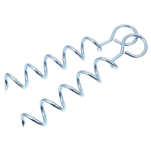 UKCOCO 2Stücke Pet Spiral Pfahl Bodenanker Für Zelte Und Camping Erdanker Für Sichereren Im Garten Oder Beim Outdoor UKCOCO 2Stücke Pet Spiral Pfahl Bodenanker Für Zelte Und Camping Erdanker Für Sichereren Im Garten Oder Beim Outdoor von UKCOCO