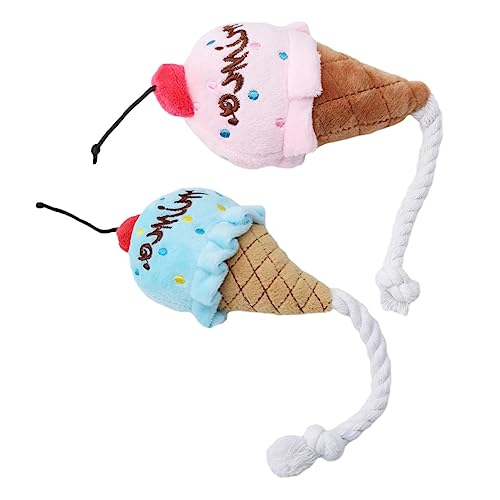 UKCOCO 2Stücke Plüsch Eiscreme Für Quietschendes Welpen Plüschtier Und Kausicheres Haustier Für Interaktives Und Training UKCOCO 2Stücke Plüsch Eiscreme Für Quietschendes Welpen Plüschtier Und Kausicheres Haustier Für Interaktives Und Training von UKCOCO