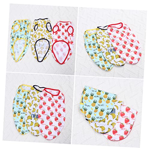 UKCOCO 3 Stück Haustier Hund Weste Kleidung Größe Hunde-Sonne-Shirt Hundehemd Weste Haustiere Hundeoberteile Welpenhemd hundeweste Dog Clothes hundekleider Haustierweste Welpenweste von UKCOCO