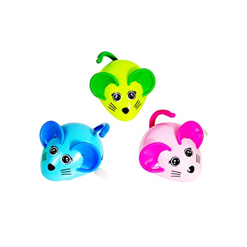 UKCOCO 3stücke Aufziehbare Mäuse Für Katzen Interaktives Spielzeug Zufälligen Farben Semi-automatisches Katzenspielzeug Für Unterhaltung Und Von Haustieren UKCOCO 3stücke Aufziehbare Mäuse Für Katzen Interaktives Spielzeug Zufälligen Farben Semi-automatisches Katzenspielzeug Für Unterhaltung Und Von Haustieren von UKCOCO