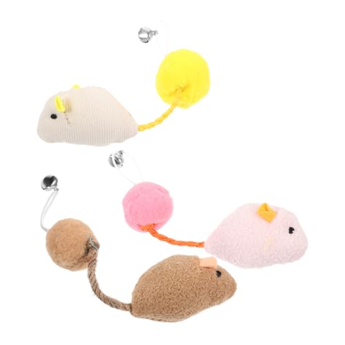 UKCOCO 3 Teiliges Set Plüschmaus Katzenspielzeug Gefälschte Ratte Plüschratte Katzenspielzeug Realistische Ratte Plüschspielzeug Katzenmäuse Jagdspielzeug Katzenmäuse Interaktives UKCOCO 3 Teiliges Set Plüschmaus Katzenspielzeug Gefälschte Ratte Plüschratte Katzenspielzeug Realistische Ratte Plüschspielzeug Katzenmäuse Jagdspielzeug Katzenmäuse Interaktives von UKCOCO