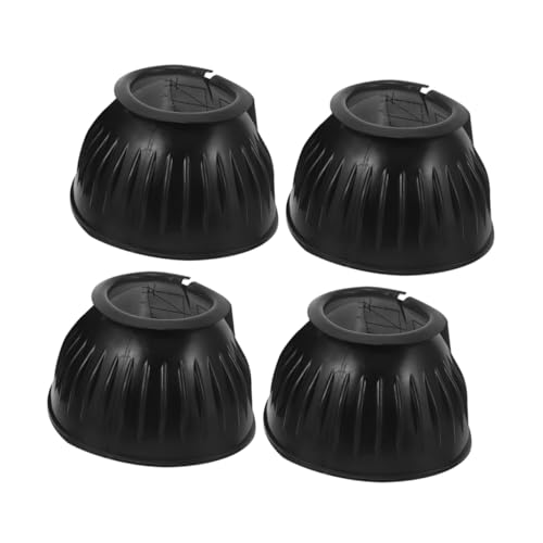 UKCOCO 4 Stück Schutzhülle für Pferdestiefel kompakte Pferdebeinstütze schützende Pferdestiefel Outdoor-Pferdestiefel Wiederverwendbare Pferdestiefel Kompakter Sehnenschutz Gummi Black UKCOCO 4 Stück Schutzhülle für Pferdestiefel kompakte Pferdebeinstütze schützende Pferdestiefel Outdoor-Pferdestiefel Wiederverwendbare Pferdestiefel Kompakter Sehnenschutz Gummi Black von UKCOCO