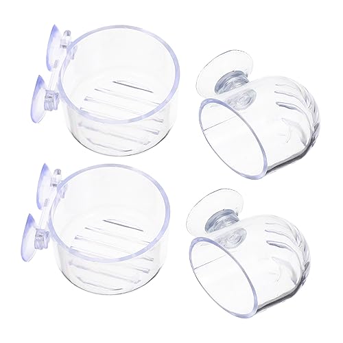 UKCOCO 4Stücke Aquarium Futterbecher Saugnapf Praktischer Blutwurmhalter für Fische für Fütterung von Würmern und Nematoden Langlebig UKCOCO 4Stücke Aquarium Futterbecher Saugnapf Praktischer Blutwurmhalter für Fische für Fütterung von Würmern und Nematoden Langlebig von UKCOCO