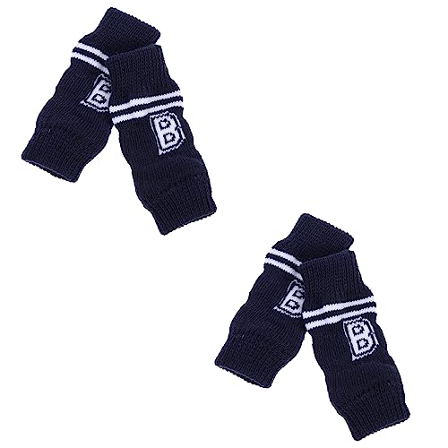 UKCOCO 4Stücke Rutsch Hundesocken Bequeme Beinwärmer für Haustiere Niedliches Design für Drinnen und Draußen Schützt Kälte und Rutschgefahr UKCOCO 4Stücke Rutsch Hundesocken Bequeme Beinwärmer für Haustiere Niedliches Design für Drinnen und Draußen Schützt Kälte und Rutschgefahr von UKCOCO