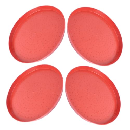 UKCOCO 4stücke Futternapf Für Entenvögel Kleiner Geflügelfutterautomat Aus Kunststoff Futterspender Für Hühner Und Enten Starterteller Für Geflügel Rutschfester Futterschale UKCOCO 4stücke Futternapf Für Entenvögel Kleiner Geflügelfutterautomat Aus Kunststoff Futterspender Für Hühner Und Enten Starterteller Für Geflügel Rutschfester Futterschale von UKCOCO