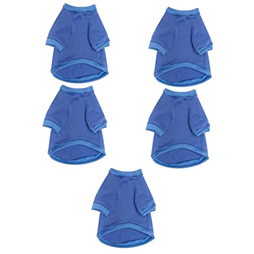 UKCOCO 5st Hundepullover Hunde-Hoodies Für Große Hunde Kusskabine Hundekostüm Haustierkostüme Für Große Hunde Hundebekleidung Welpenkleidung XXL Hundekostüm Milchhund Polyester Knopf von UKCOCO