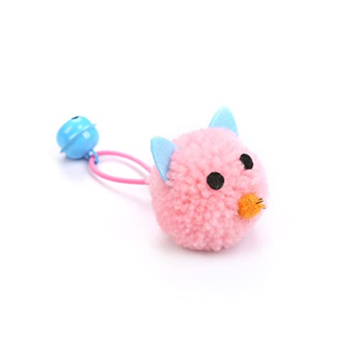 UKCOCO 5 Stück Katze Molar Katzenspielzeug Plüsch Kauspielzeug Für Katzen Katze- -Kopf- Katze Glocke UKCOCO 5 Stück Katze Molar Katzenspielzeug Plüsch Kauspielzeug Für Katzen Katze- -Kopf- Katze Glocke von UKCOCO