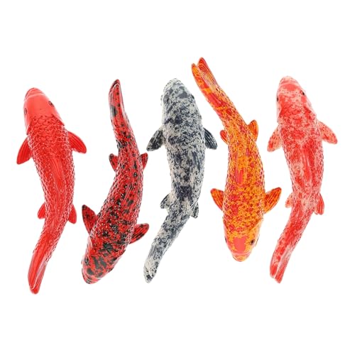 UKCOCO 5stücke Künstlicher Schwimmender Fisch Dekor Für Aquarium Süßwasser Fischfigur Leuchtende Kunstfischdekor Kompakt Kleines Fischdekor Aquariumzubehör UKCOCO 5stücke Künstlicher Schwimmender Fisch Dekor Für Aquarium Süßwasser Fischfigur Leuchtende Kunstfischdekor Kompakt Kleines Fischdekor Aquariumzubehör von UKCOCO