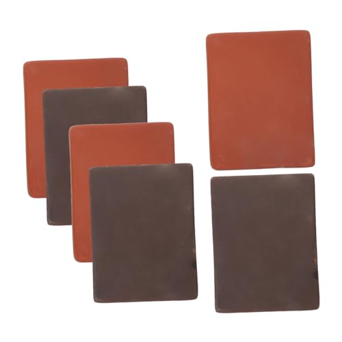UKCOCO 6 Stück Handgefertigte Rote Tonziegel für Schildkröten Poröses Material zur Feuchtigkeitsregulierung Natürliches Habitat für Terrarien und Aquarien UKCOCO 6 Stück Handgefertigte Rote Tonziegel für Schildkröten Poröses Material zur Feuchtigkeitsregulierung Natürliches Habitat für Terrarien und Aquarien von UKCOCO