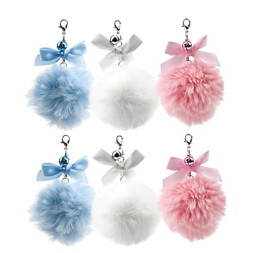 UKCOCO 6 Stück Katzen-Teaser-Ball Zum Necken Von Katzen Interaktives Für Katzen Zubehör Für Katzenspielzeug UKCOCO 6 Stück Katzen-Teaser-Ball Zum Necken Von Katzen Interaktives Für Katzen Zubehör Für Katzenspielzeug von UKCOCO