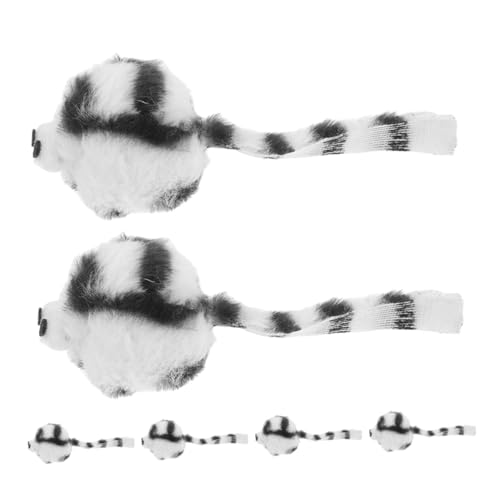 UKCOCO 6 Stück Katzenmaus-plüschspielzeug, Entzückendes, Mit Katzenminze Gefülltes Spielzeug, Kätzchen, Selbstspielendes Mäusespielzeug, Interaktives Spielzeug Für Ihren Pelzigen Freund UKCOCO 6 Stück Katzenmaus-plüschspielzeug, Entzückendes, Mit Katzenminze Gefülltes Spielzeug, Kätzchen, Selbstspielendes Mäusespielzeug, Interaktives Spielzeug Für Ihren Pelzigen Freund von UKCOCO
